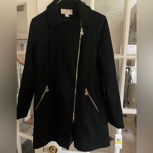 Micheal Kors Black Jacket with Gold details. NWT